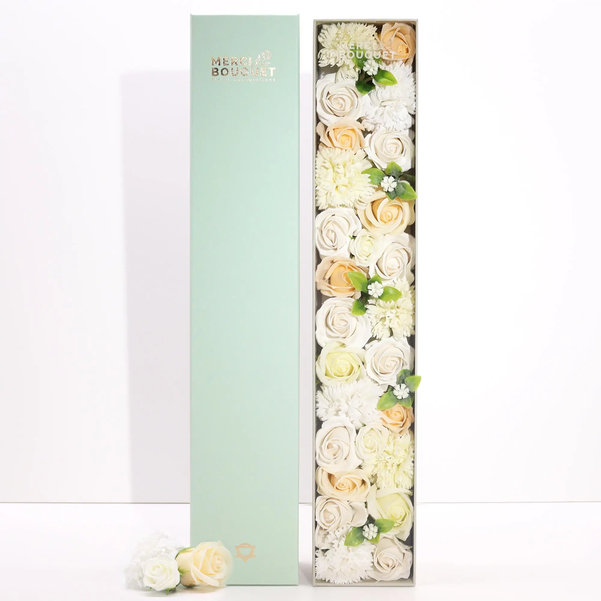 Caixa longa de flores de sabão — 2 cores - Image 5