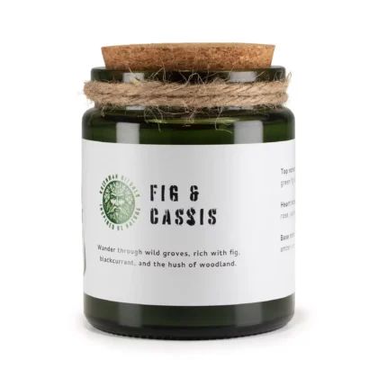 Vela de Soja — Figo e Cassis, fotografia oficial do produto