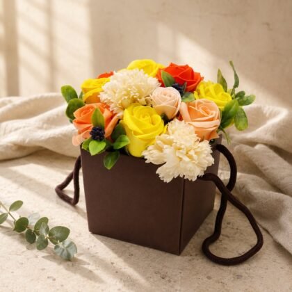 Bouquet de flores de sabão — 5 cores